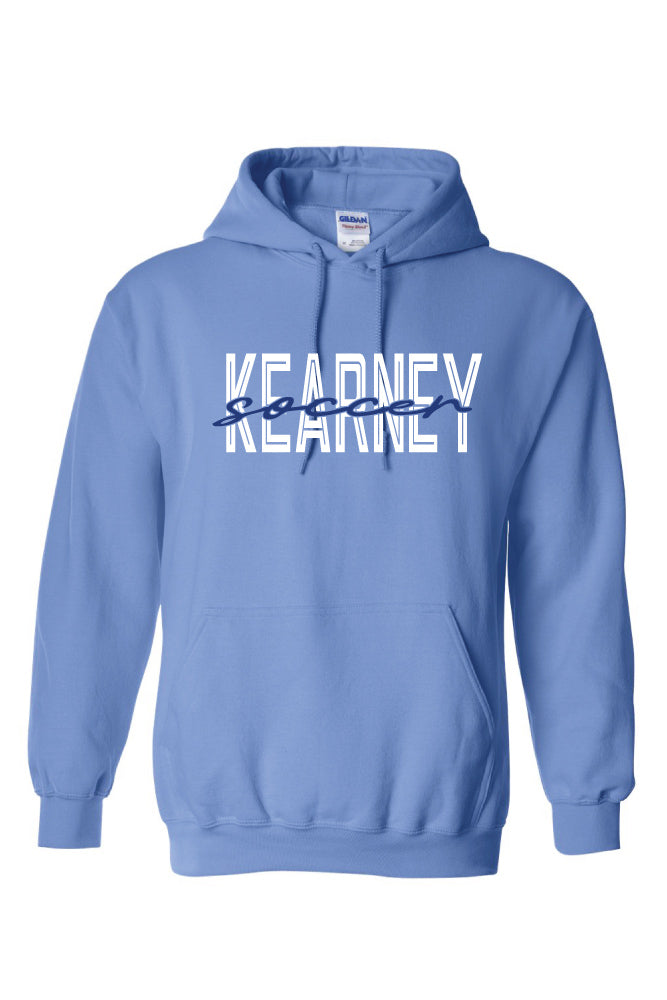 Kearney Soccer - Script - Hooded Sweatshirt (18500)
