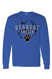 Kearney Soccer - Sketched - Long Sleeve T-Shirt (5400)