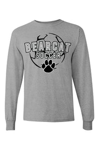Kearney Soccer - Sketched - Long Sleeve T-Shirt (5400)