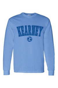 Kearney Soccer - Arched - Long Sleeve T-Shirt (5400)