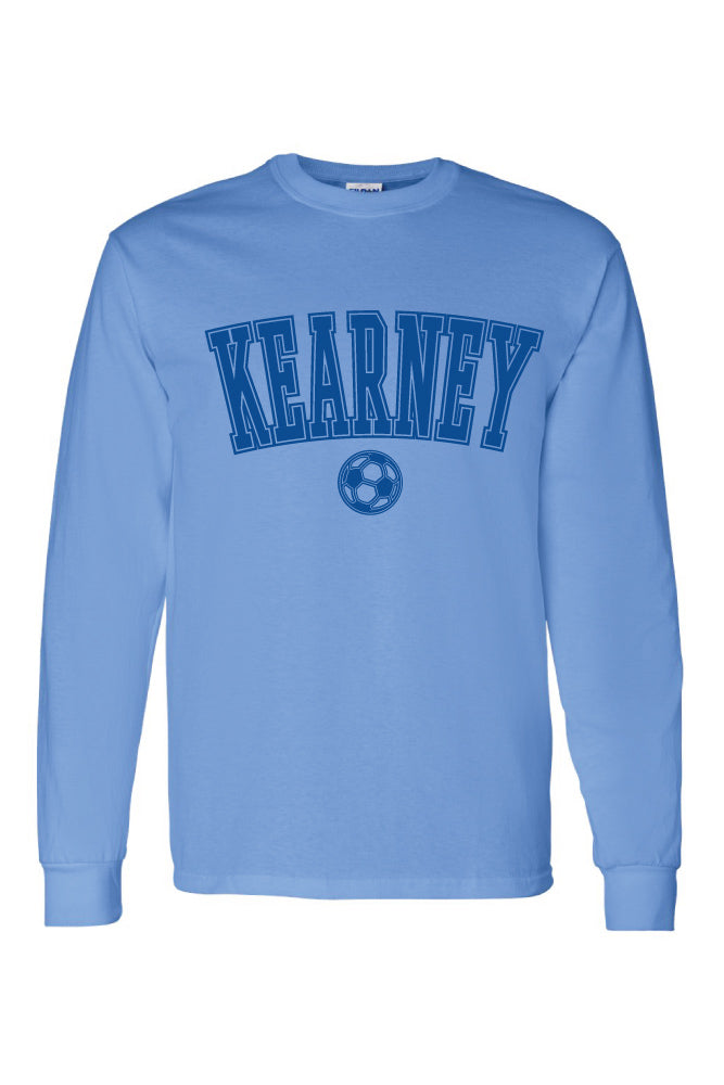 Kearney Soccer - Arched - Long Sleeve T-Shirt (5400)