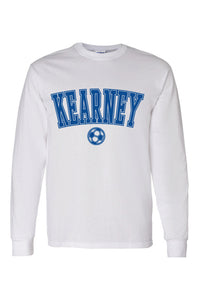 Kearney Soccer - Arched - Long Sleeve T-Shirt (5400)