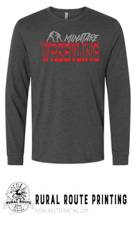 Minatare Wrestling - Old West - Long Sleeve Tee (8400)