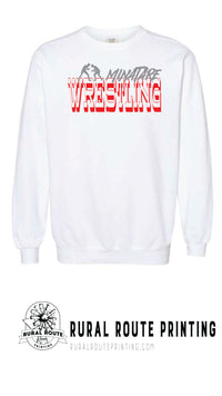 Minatare Wrestling - Old West - Long Sleeve Tee (8400)
