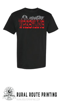 Minatare Wrestling - Old West - Comfort Color Short Sleeve