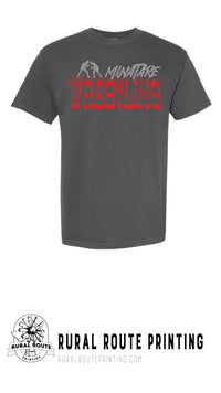 Minatare Wrestling - Old West - Comfort Color Short Sleeve