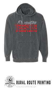 Minatare Wrestling - Old West - Comfort Color Hooded Sweatshirt