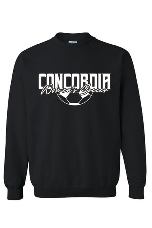 Concordia Soccer Script - Crewneck Sweatshirt (18000)