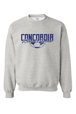 Concordia Soccer Script - Crewneck Sweatshirt (18000)