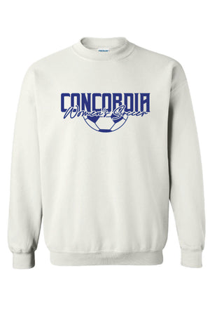 Concordia Soccer Script - Crewneck Sweatshirt (18000)