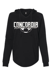 Concordia Soccer Script - Independent Women's Relaxed Hoodie (PRM2500)