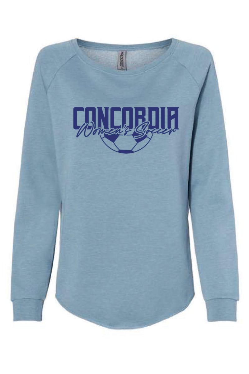 Concordia Soccer Script - Independent Women's Relaxed Crew (PRM2500)