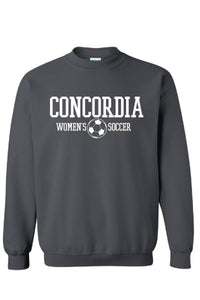 Concordia Soccer Stacked - Crewneck Sweatshirt (18000)