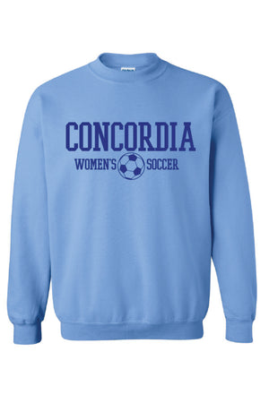 Concordia Soccer Stacked - Crewneck Sweatshirt (18000)
