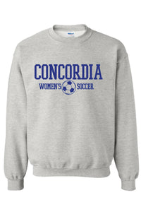 Concordia Soccer Stacked - Crewneck Sweatshirt (18000)
