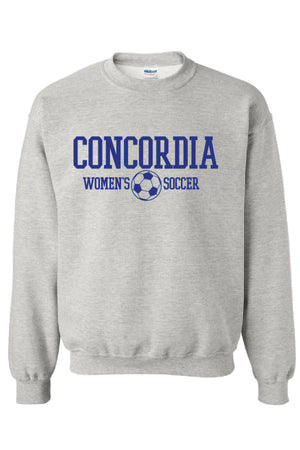 Concordia Soccer Stacked - Crewneck Sweatshirt (18000)