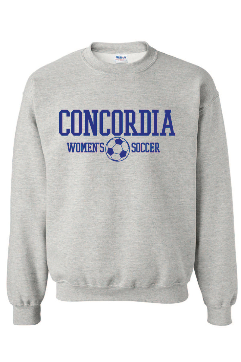 Concordia Soccer Stacked - Crewneck Sweatshirt (18000)