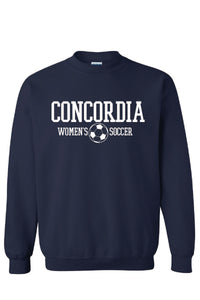 Concordia Soccer Stacked - Crewneck Sweatshirt (18000)