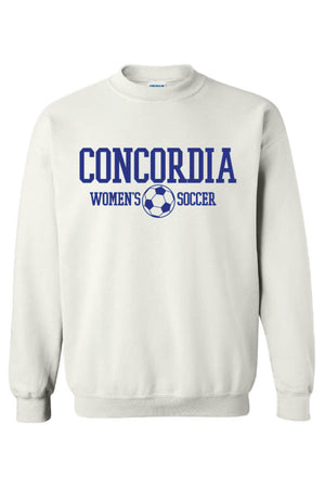 Concordia Soccer Stacked - Crewneck Sweatshirt (18000)