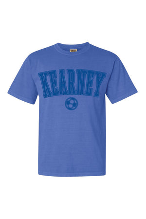 Kearney Soccer - Arched - Comfort Color Heavy Short Sleeve Tee (1717)