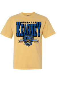 Kearney Soccer - Classic - Comfort Color Heavy Short Sleeve Tee (1717)