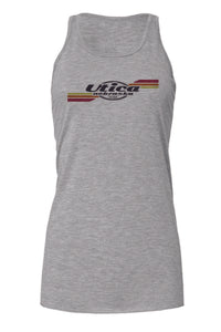 Utica Tri Color - Bella Canvas Women's Flowy Racerback Tank - (8800)