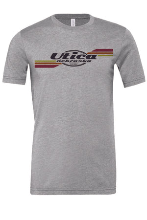 Utica Tri Color - Short Sleeve T-Shirt (3001CVC)