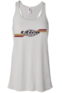 Utica Tri Color - Bella Canvas Women's Flowy Racerback Tank - (8800)