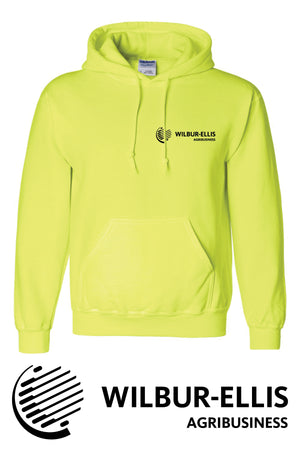 Wilbur-Ellis Safety Hooded Sweatshirt - 12500